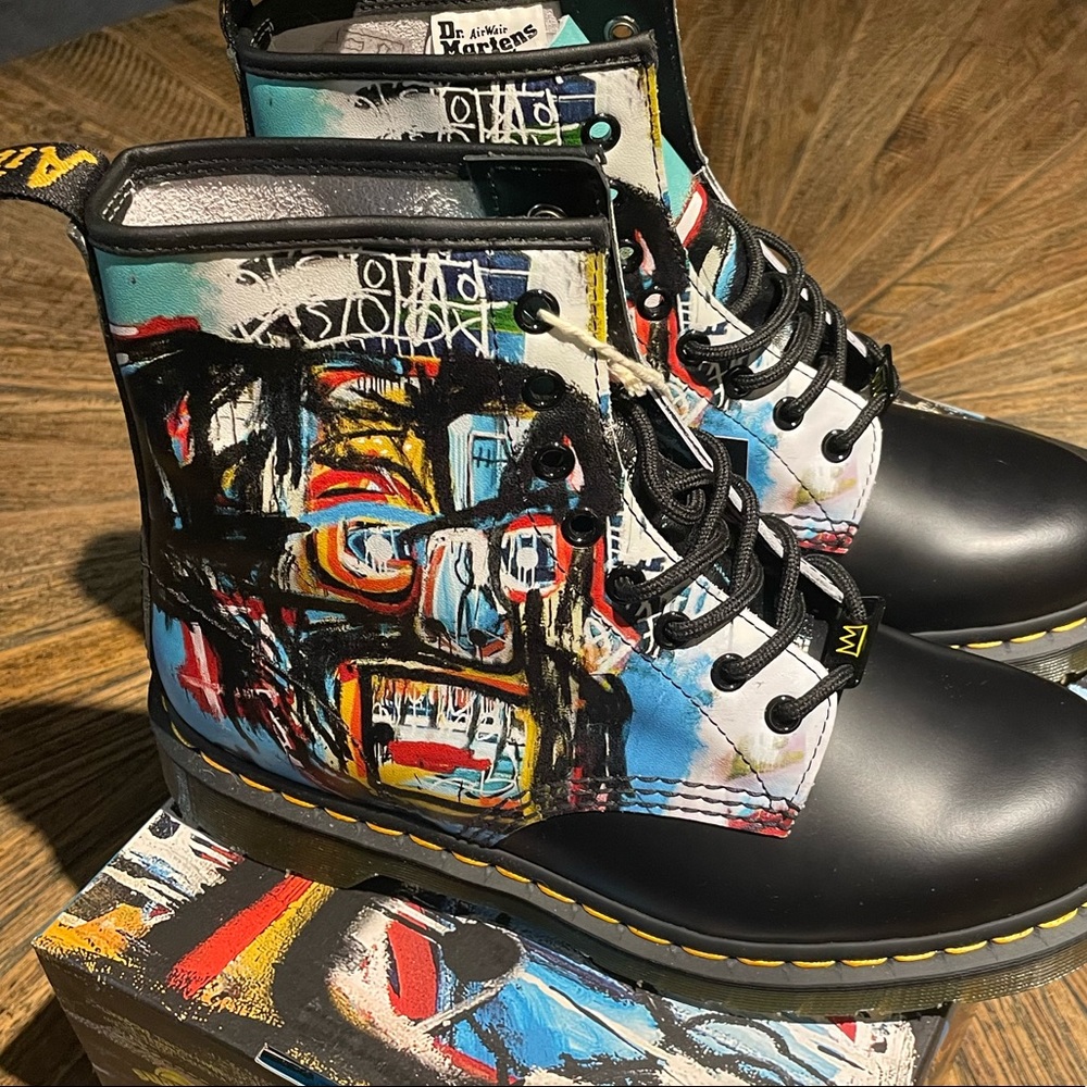 Dr Martens 1460 Basquiat unisex boots,